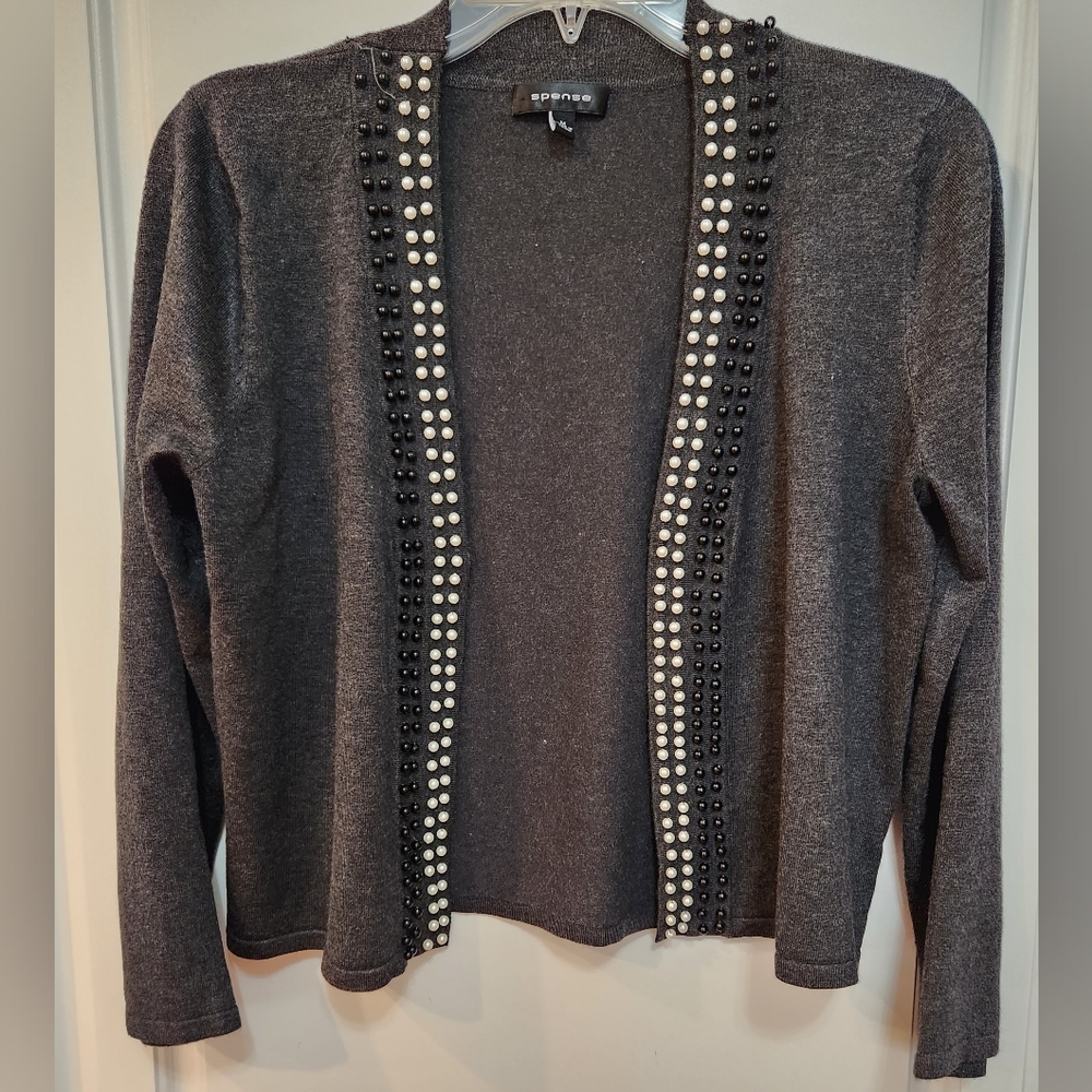 Grey cardigan